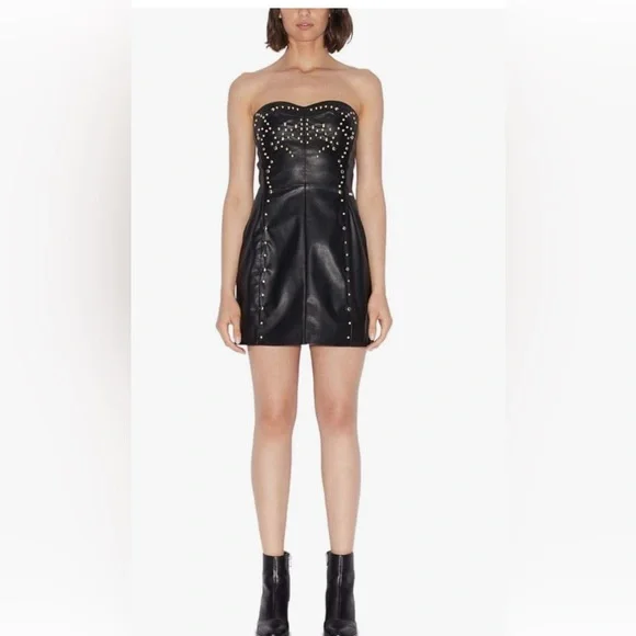armani exchange leather dress ARMANI EXCHANGE Dresses | Black Women's Summer Dress
